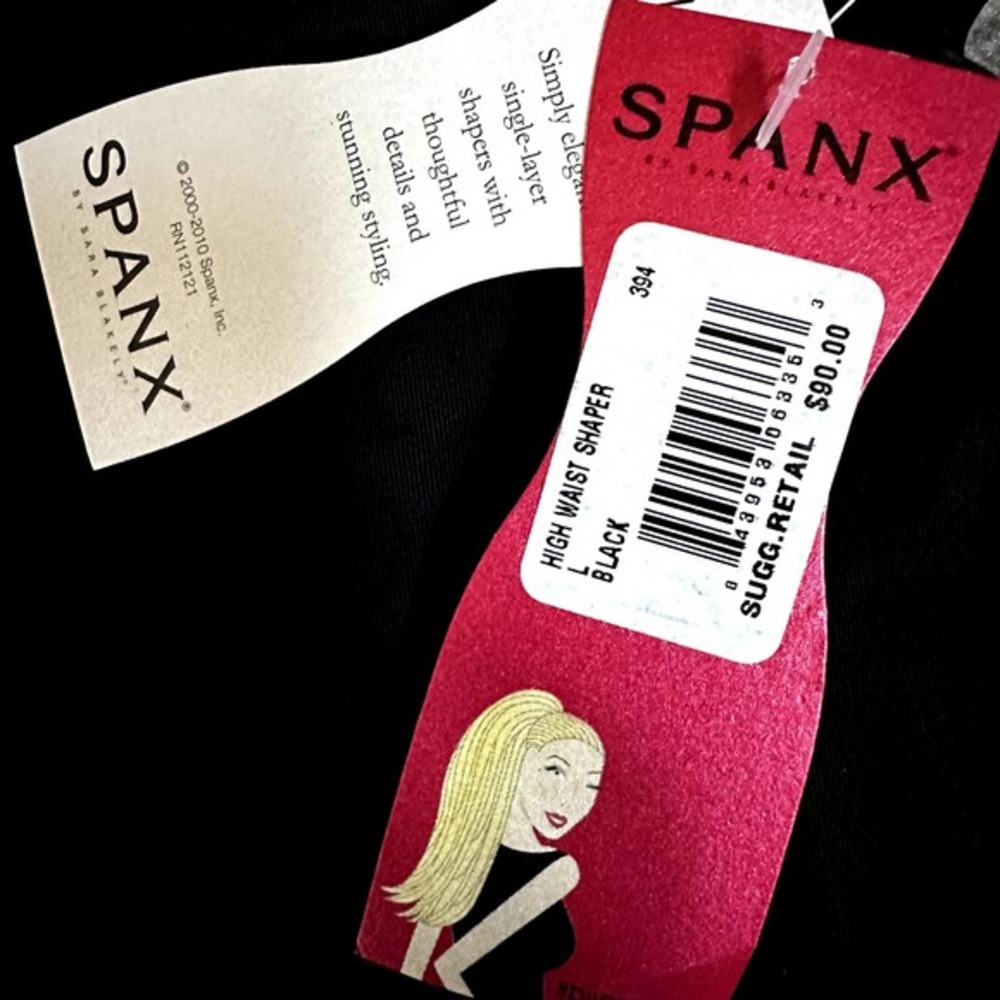 Spanx High Waist Shaper in black size Large New with Tags‎ - Picture 3 of 3